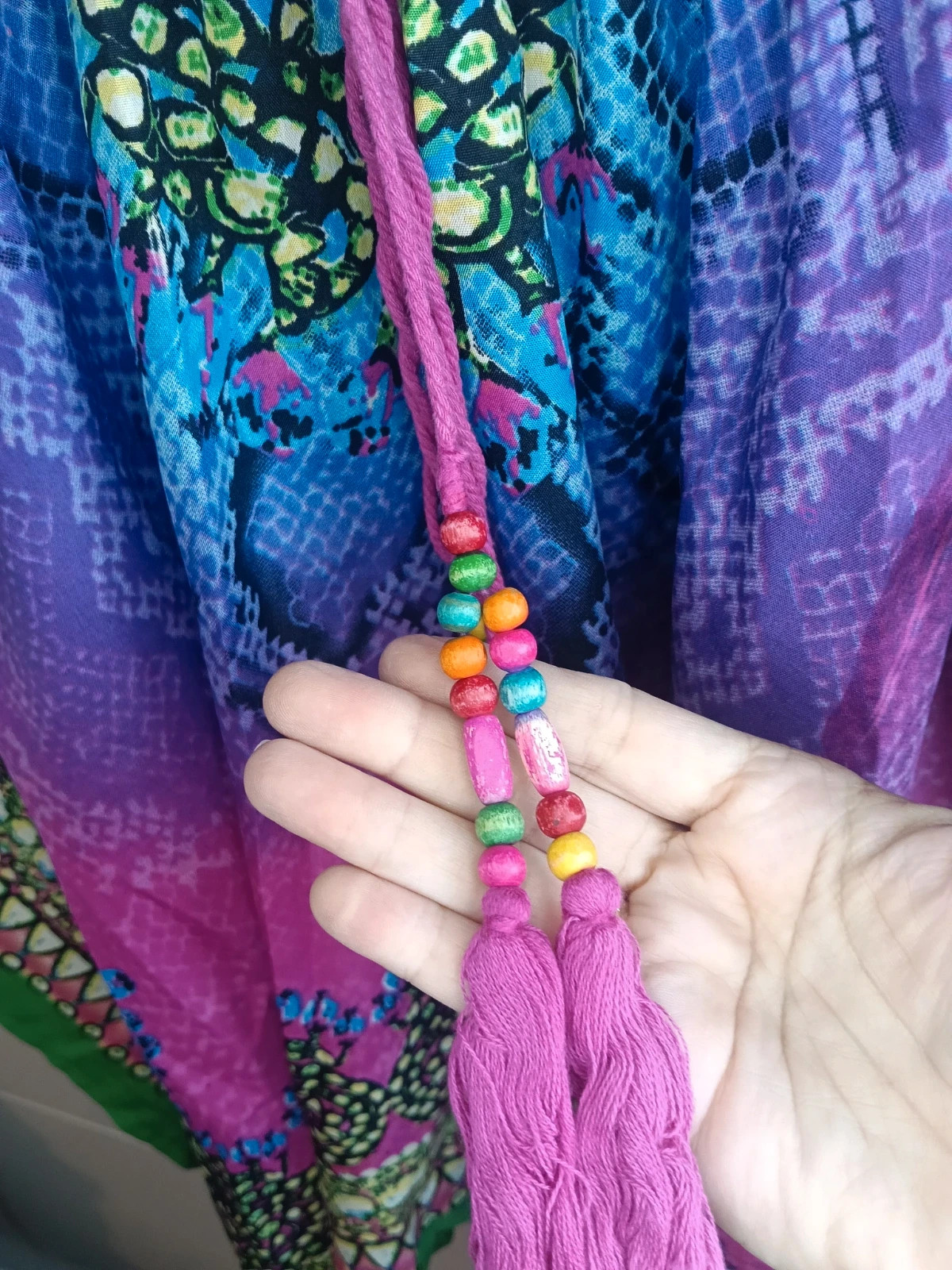 Precioso Cafptan multicolor Talla única adaptable aria moda Viral 🔥No envío por Vinteg Go 🙏 – NFC Aria Moda – taille Taille unique 3