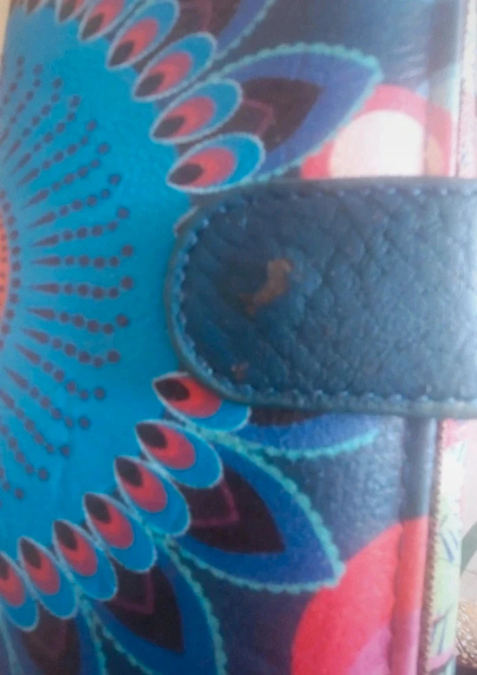 Cartera multicolor parecido a desigual 4
