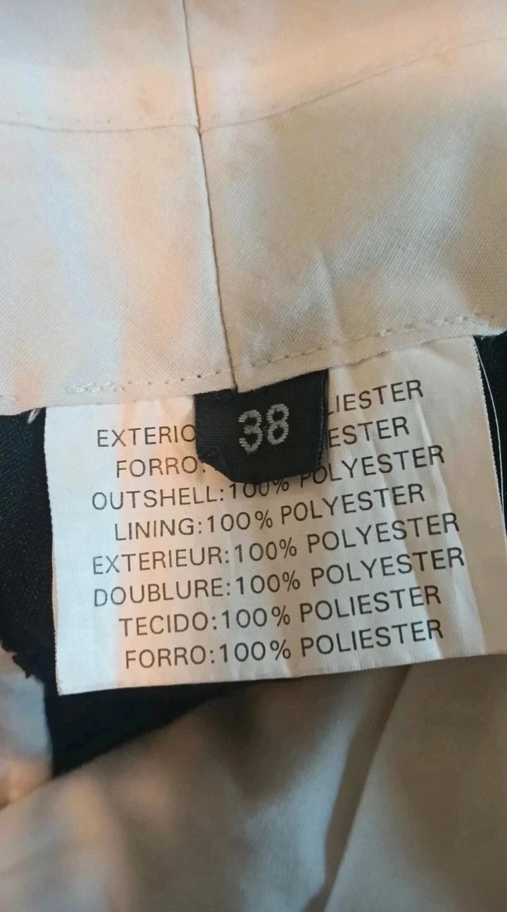 Pantalón de vestir Negro Bilma Talla 38( medidas) Viral 💥 – Confecciones Bilma – taille M 5