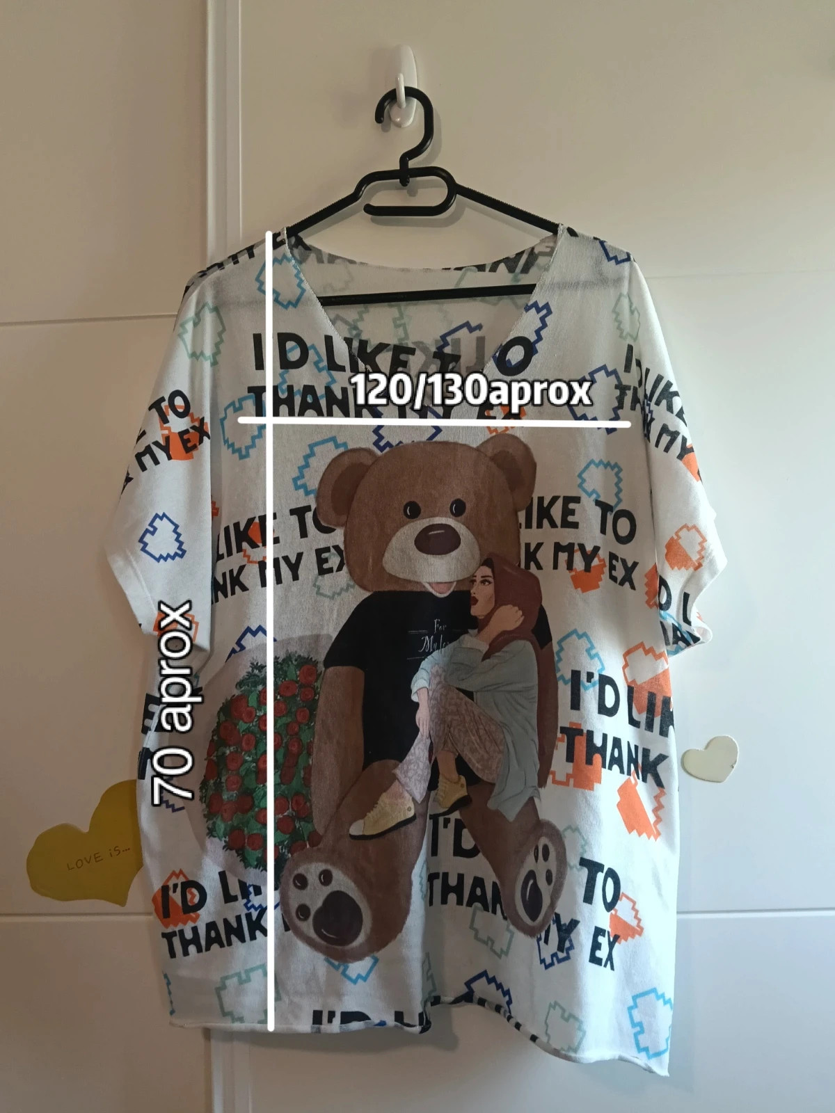 Camiseta Osito Talla única Grande Viral 💥 No envío por Vinteg Go 🙏 – M-Made in Italy – taille Taille unique 2