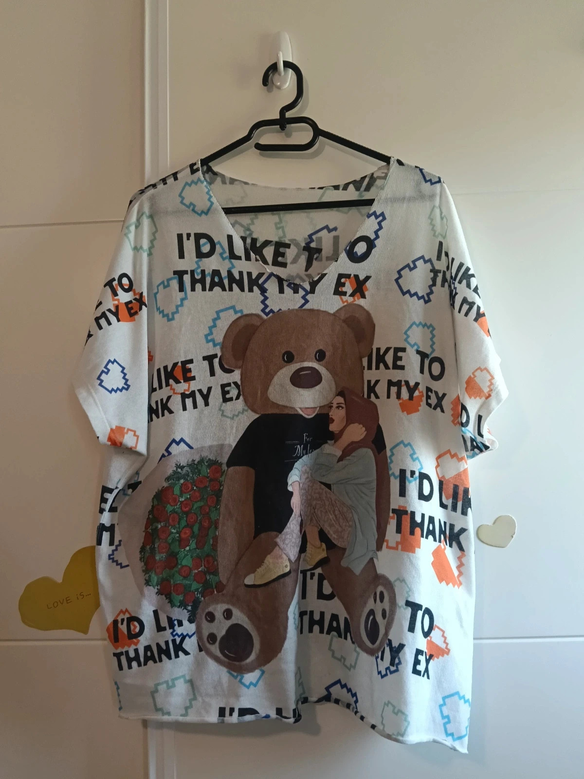 Camiseta Osito Talla única Grande Viral 💥 No envío por Vinteg Go 🙏