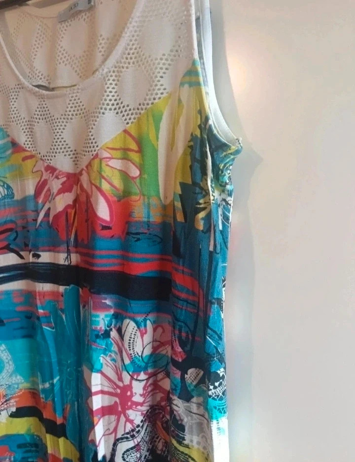 Vestido verano multicolor viral de Lazo Talla 42 No envío por Vinteg Go 🙏 – lazo – taille XL / 42 / 14 3