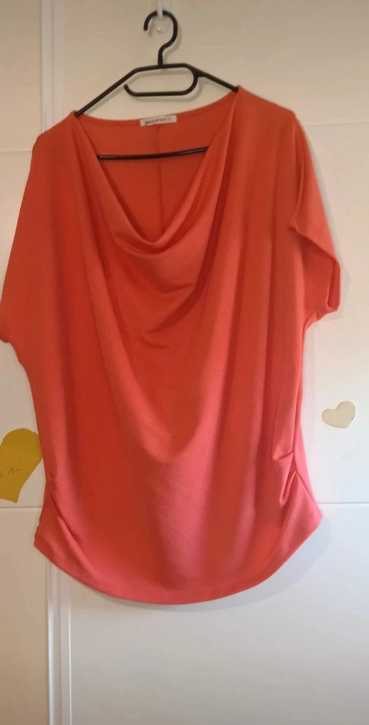 Camiseta drapeada viral coral encuentro Talla L Oversize 💥No envío por Vinteg Go 🙏 – Encuentro – taille L / 40 / 12 2