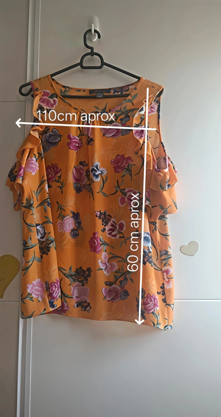 Blusa Flores Talla 44 Viral 💥 ( No envío por Vinteg Go) – Primark – taille XXL / 44 / 16