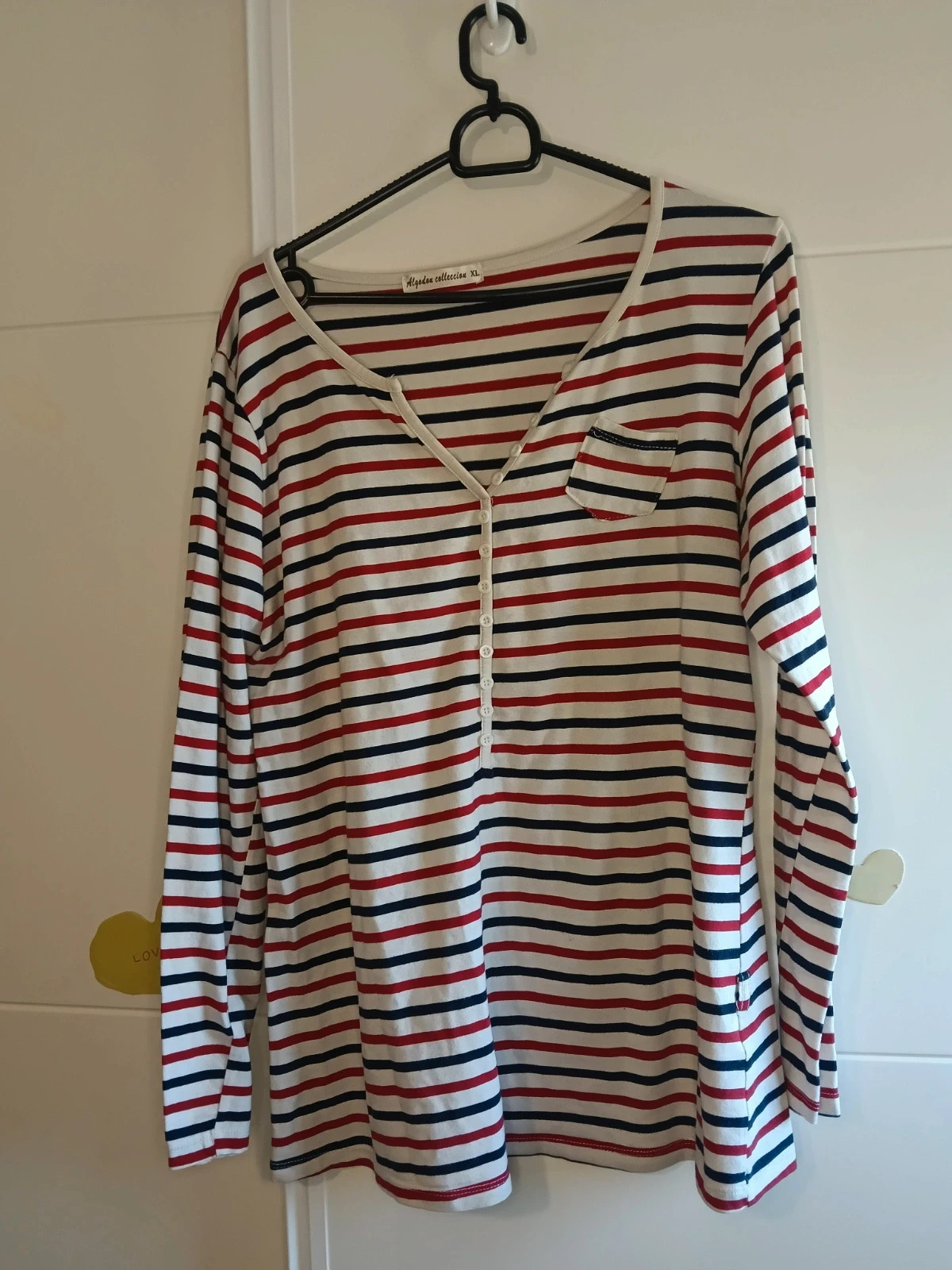 Camiseta marinera Viral cuello Harley talla XL( medidas) – La Coleccion – taille XL / 42 / 14 4