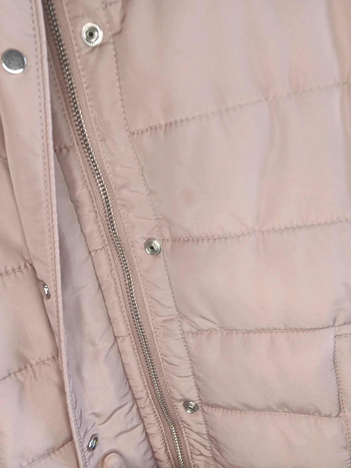Chaqueta Acolchada Pimkie Rosa 🩷 Viral Capucha Desmontable (En Perfecto Estado)Talla Xs – Pimkie – taille XS / 34 / 6 4