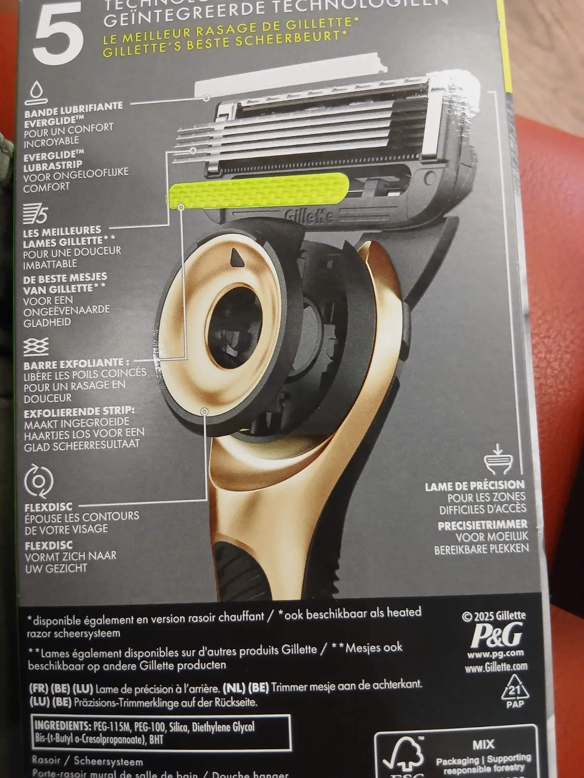 Lot de gillette labs – Gillette 3