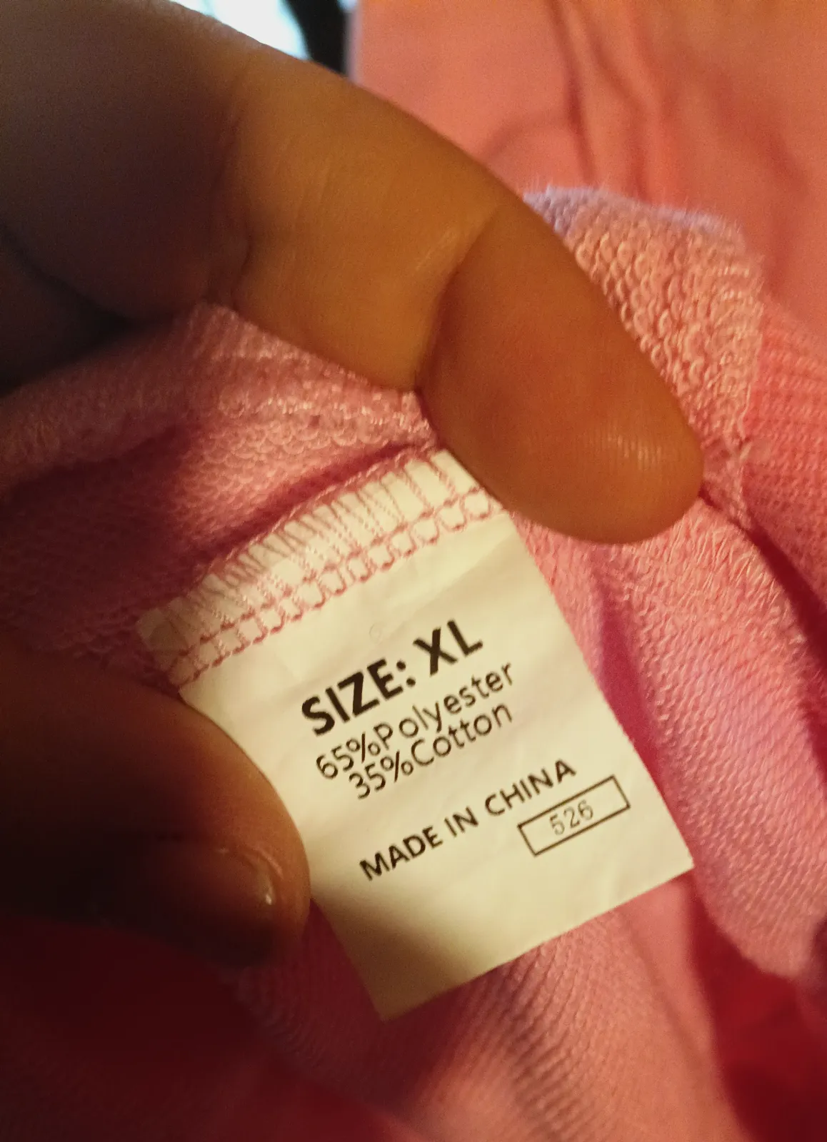 Sudadera Rosa Estilo Paint Splatter – Ricki's – taille XL 6