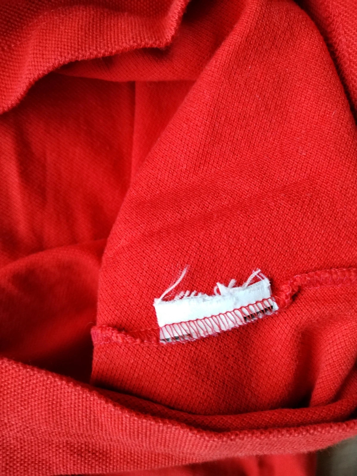 Polo Lacoste rouge taille 5 – Lacoste – taille L 4