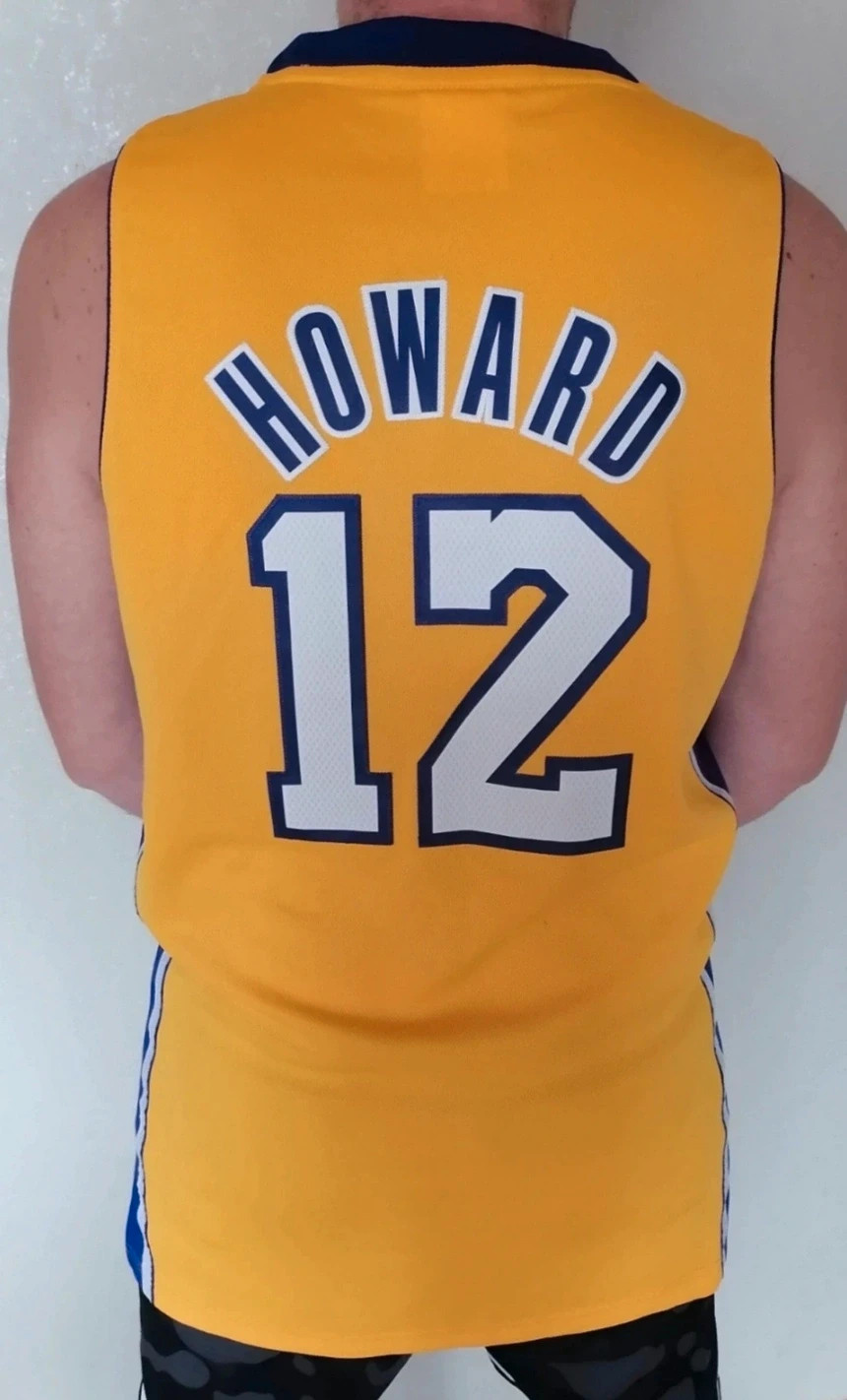 🏀 Maillot NBA Los Angeles Lakers #12 Adidas jaune/violet – adidas – taille M 2