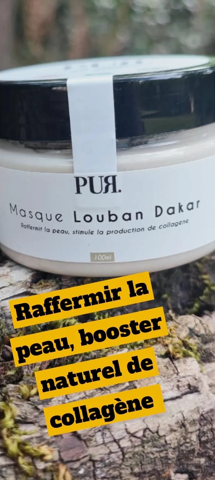 Lot 4 Masques Louban Dakar – Collagène Naturel 🇲🇦