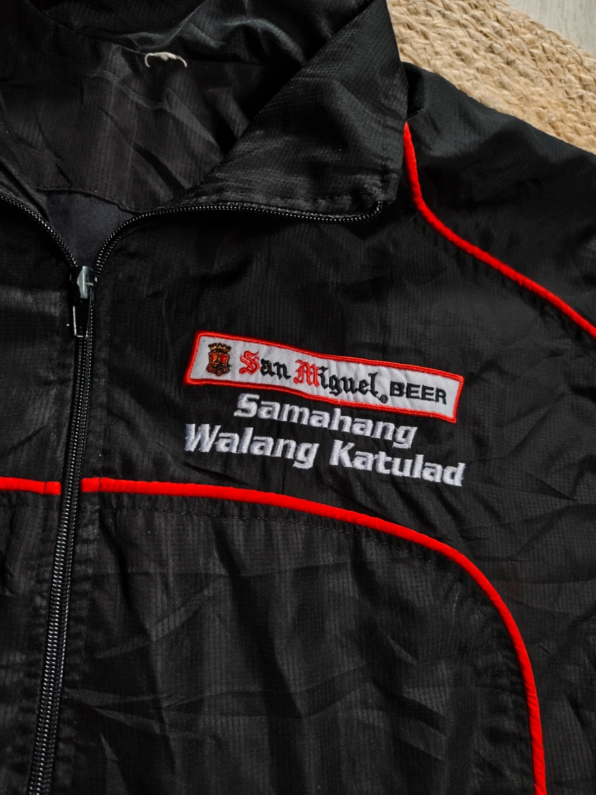 Veste légère San Miguel Beer noire et rouge – San Miguel – taille M 2