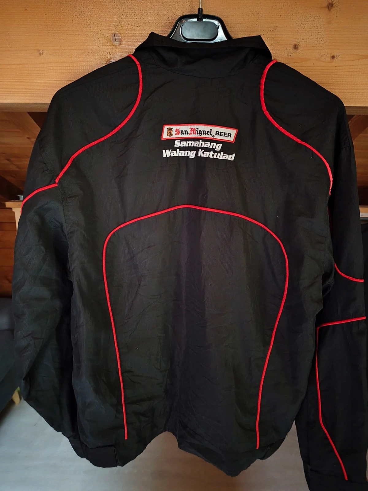 Veste légère San Miguel Beer noire et rouge – San Miguel – taille M 4