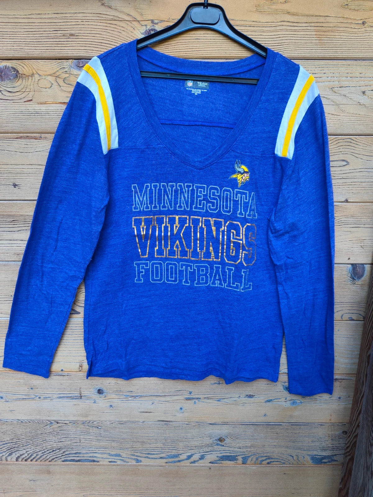 T-shirt manches longues NFL Minnesota Vikings bleu XXL