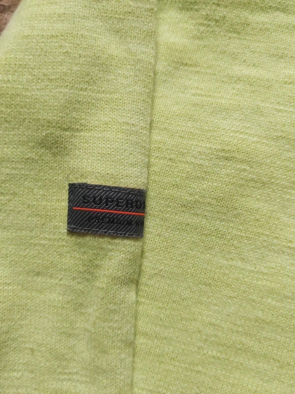 Pull jaune/vert fluo superdry homme taille M – Superdry – taille M 5