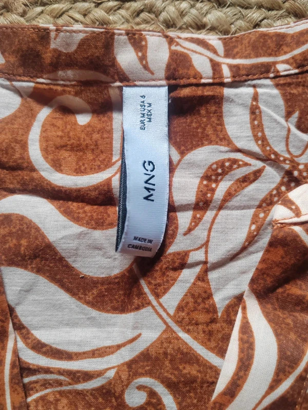 Blouse fluide Mango motif floral taille M – Mango – taille M / 38 / 10 5