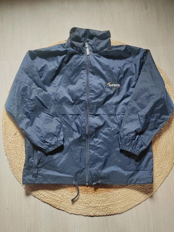 Coupe-vent bleu B&C Collection M – léger – Vintage Dressing – taille M