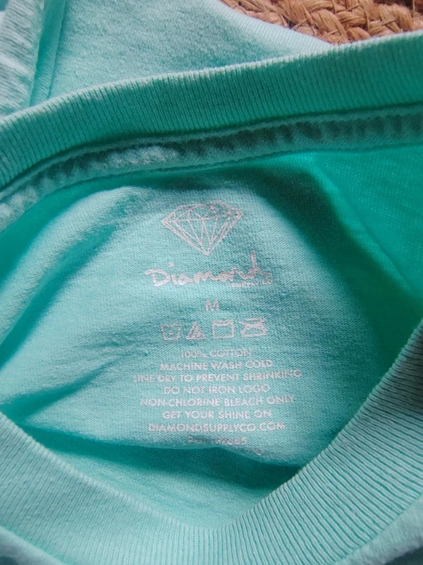 T-shirt diamond bleu – Diamond – taille M 3