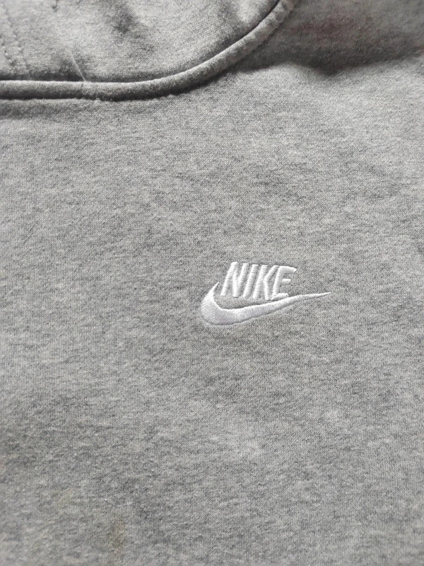 Sweat à capuche gris Nike taille S – logo brodé – Nike – taille S / 36 / 8 3