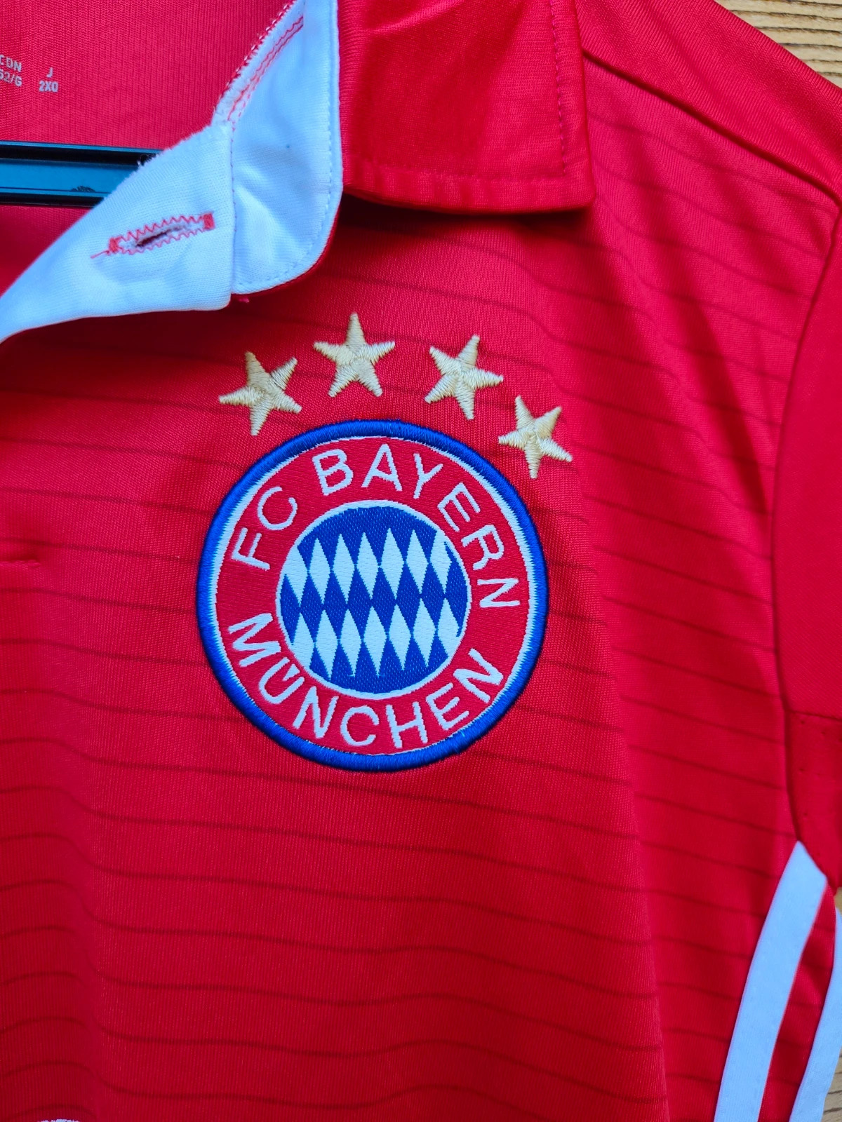 Maillot FC Bayern Munich Müller Adidas rouge – adidas – taille S 3