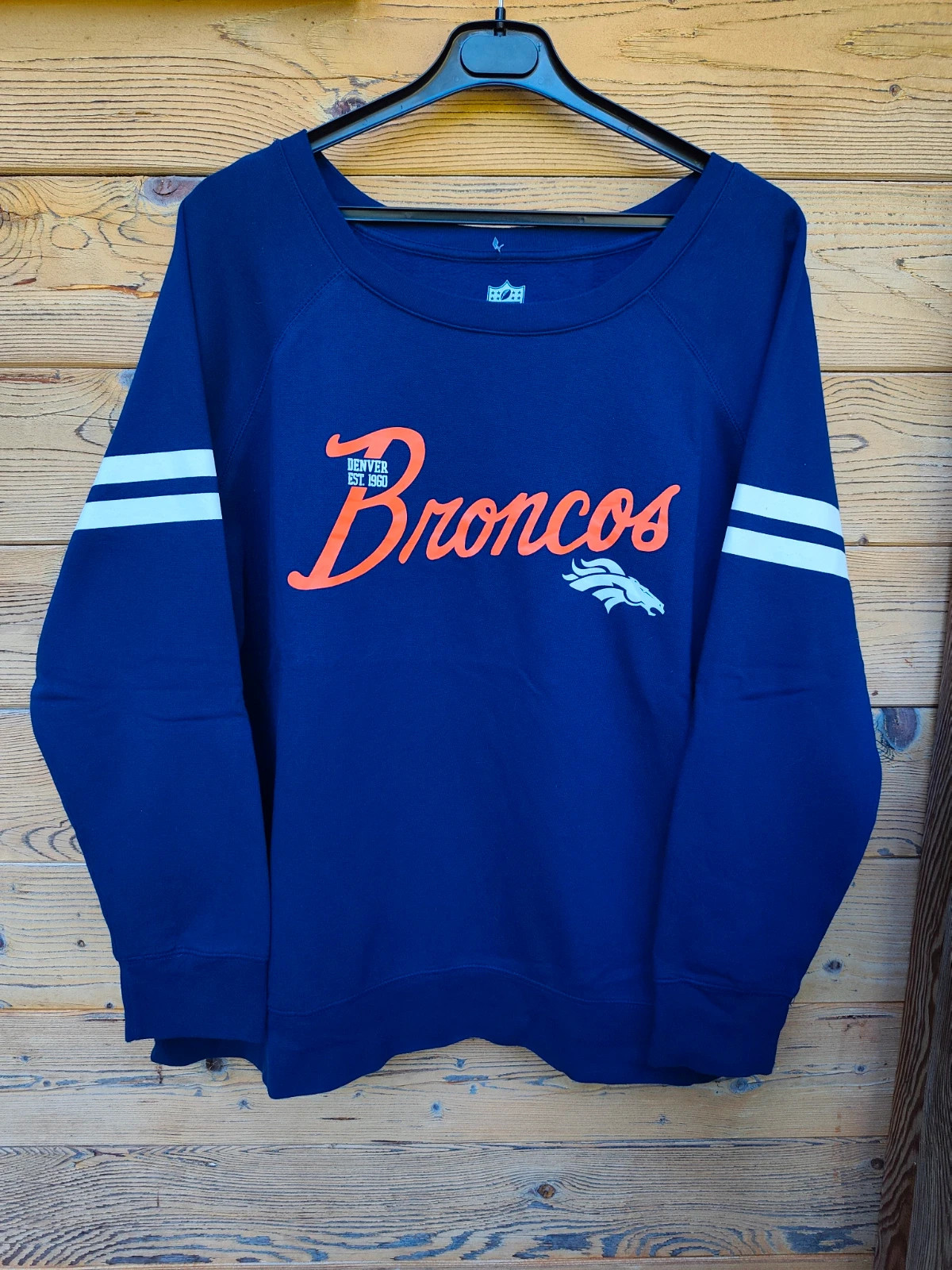 Sweat NFL Denver Broncos bleu marine XXL