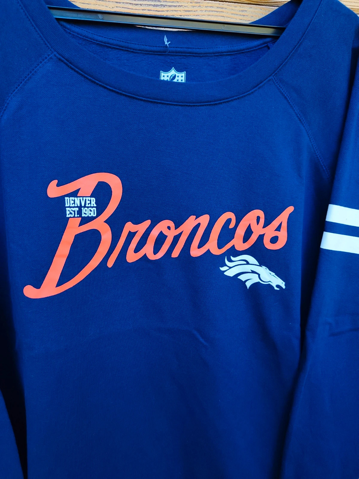 Sweat NFL Denver Broncos bleu marine XXL – NFL – taille XL 3