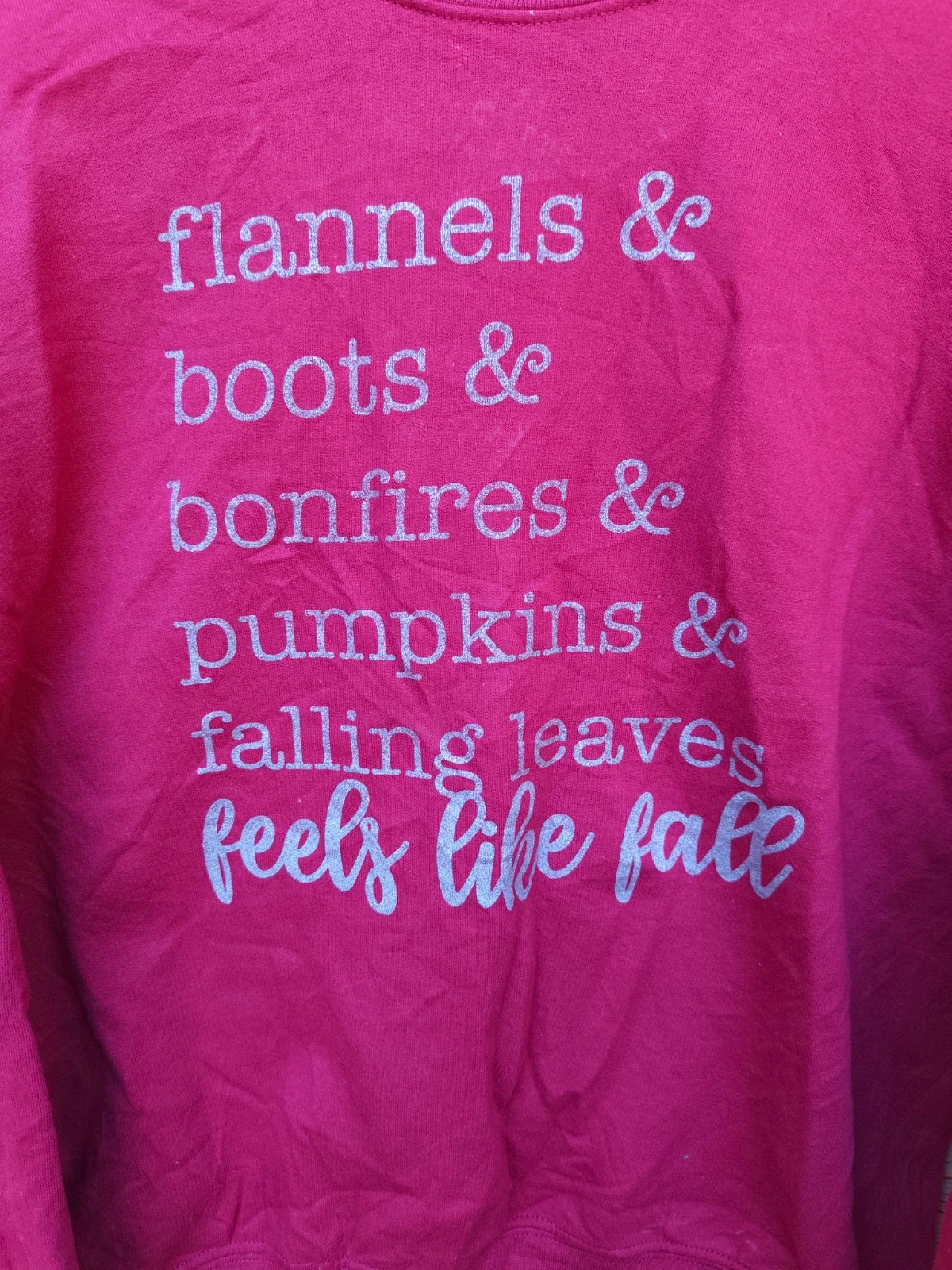 Sweat-shirt Gildan rose fuchsia automne – Gildan – taille M / 38 / 10 2