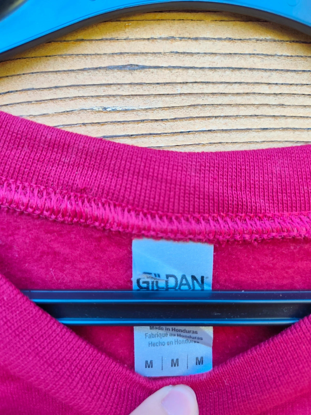 Sweat-shirt Gildan rose fuchsia automne – Gildan – taille M / 38 / 10 3