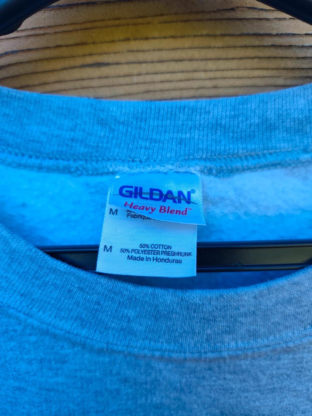 Sweatshirt Gildan gris Winfree Baseball – Gildan – taille M 3