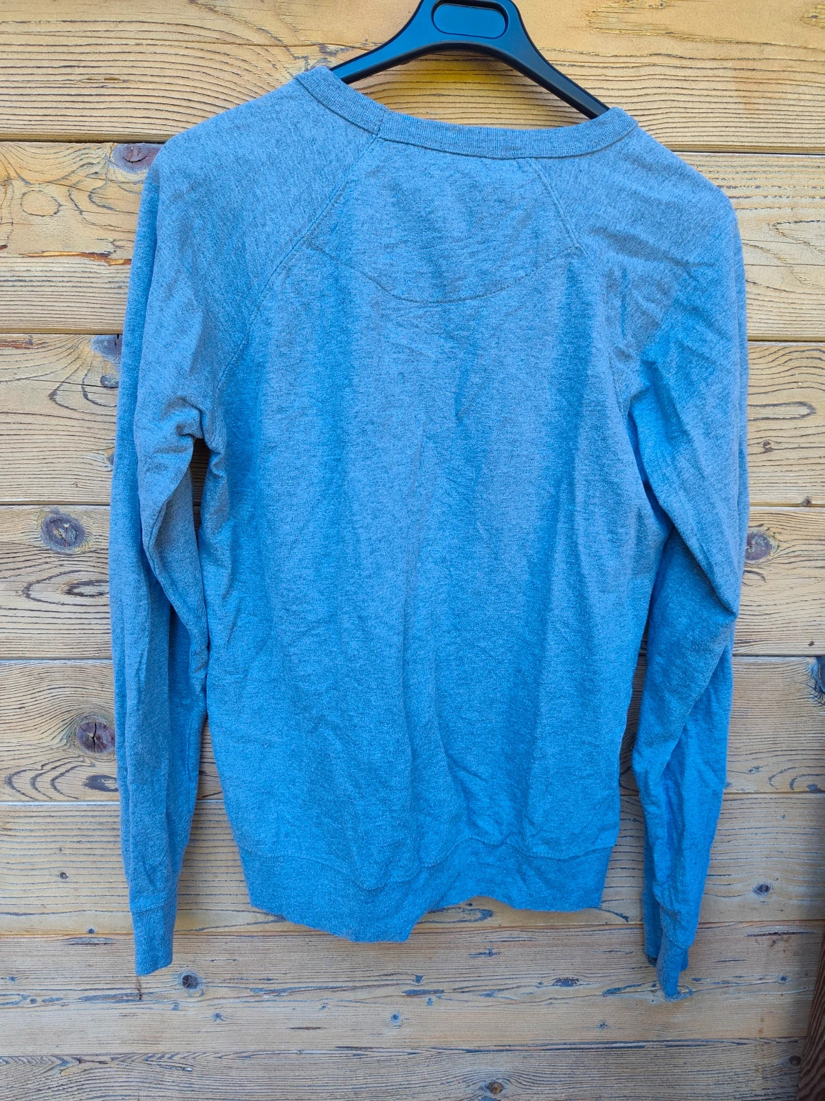 Sweat-shirt gris chiné "Love Never Fails" Delta Apparel – Vintage Dressing – taille M / 38 / 10 4