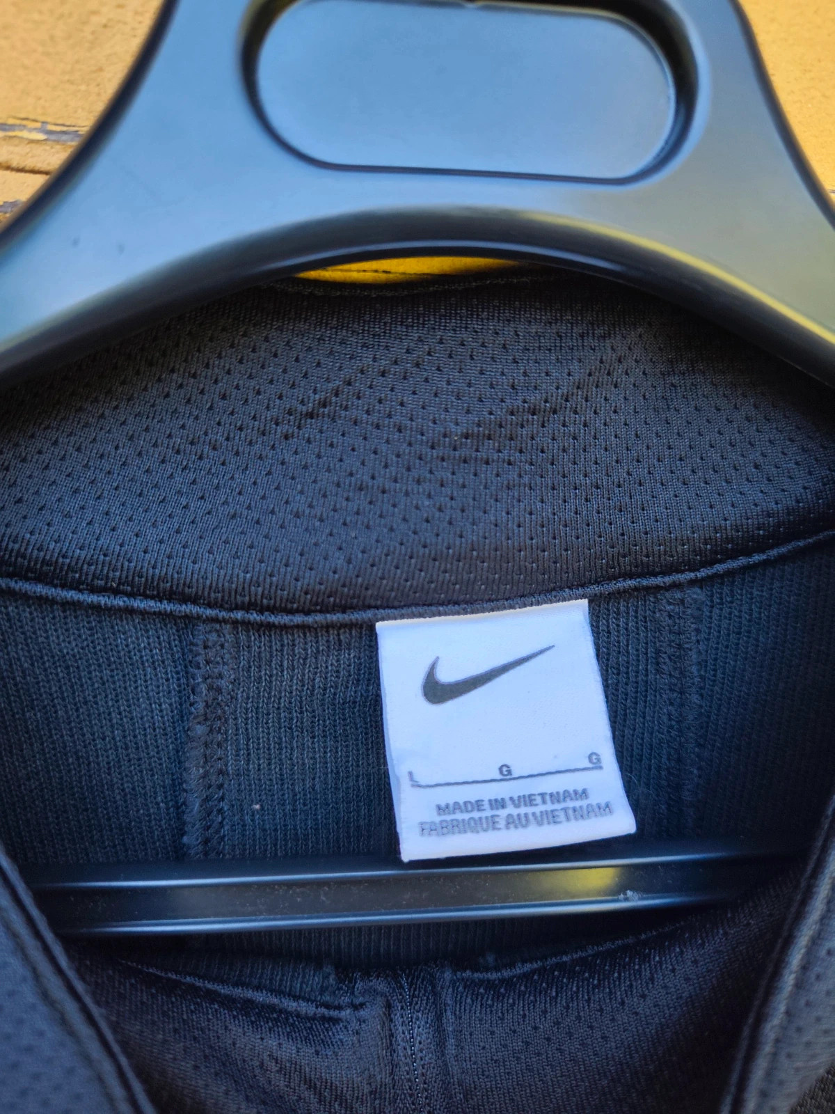 Sweat sport Nike noir col zippé running – Nike – taille L 5
