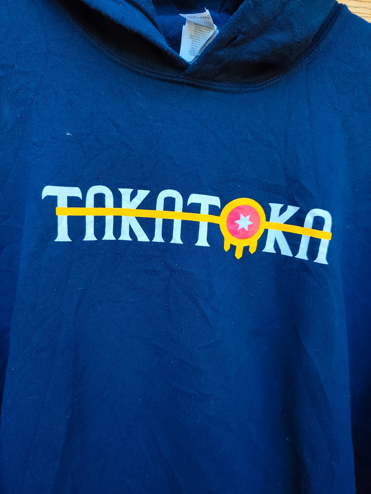 Sweat à capuche Gildan noir logo Takatoka – Gildan – taille XXL 2