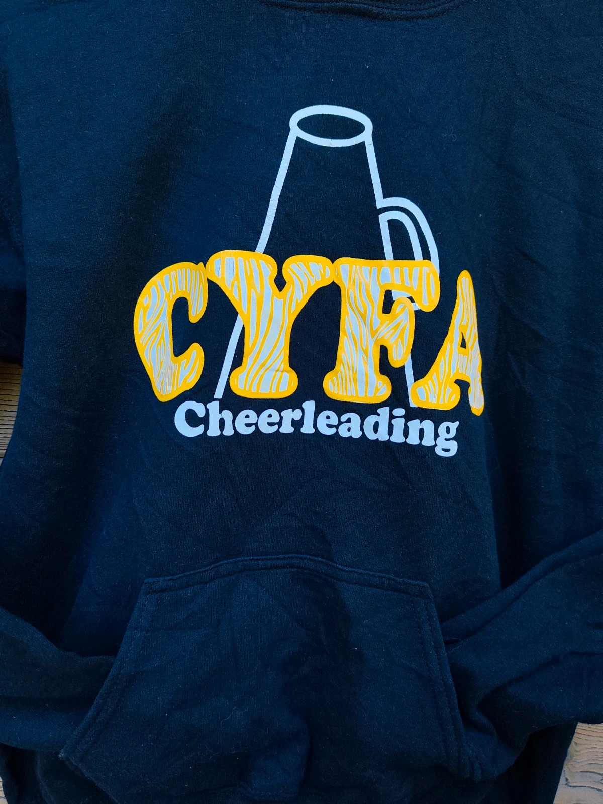 Sweat à capuche Gildan noir Cheerleading – Gildan – taille L / 40 / 12 2