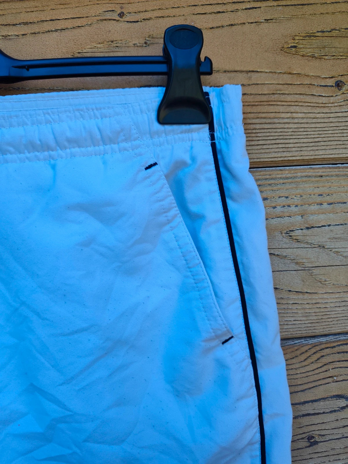 Pantalon de jogging Reebok blanc et rouge vintage y2k – Reebok – taille S / 36 / 8 3