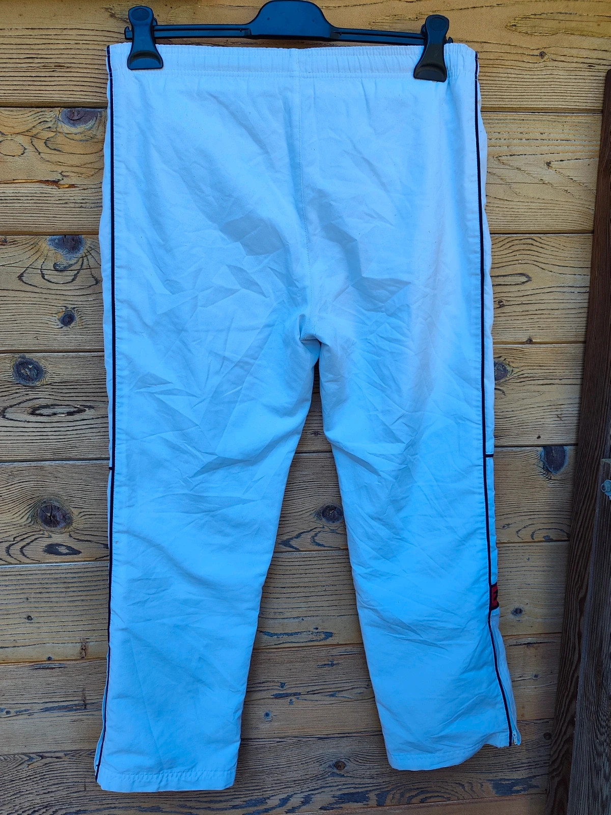 Pantalon de jogging Reebok blanc et rouge vintage y2k – Reebok – taille S / 36 / 8 4
