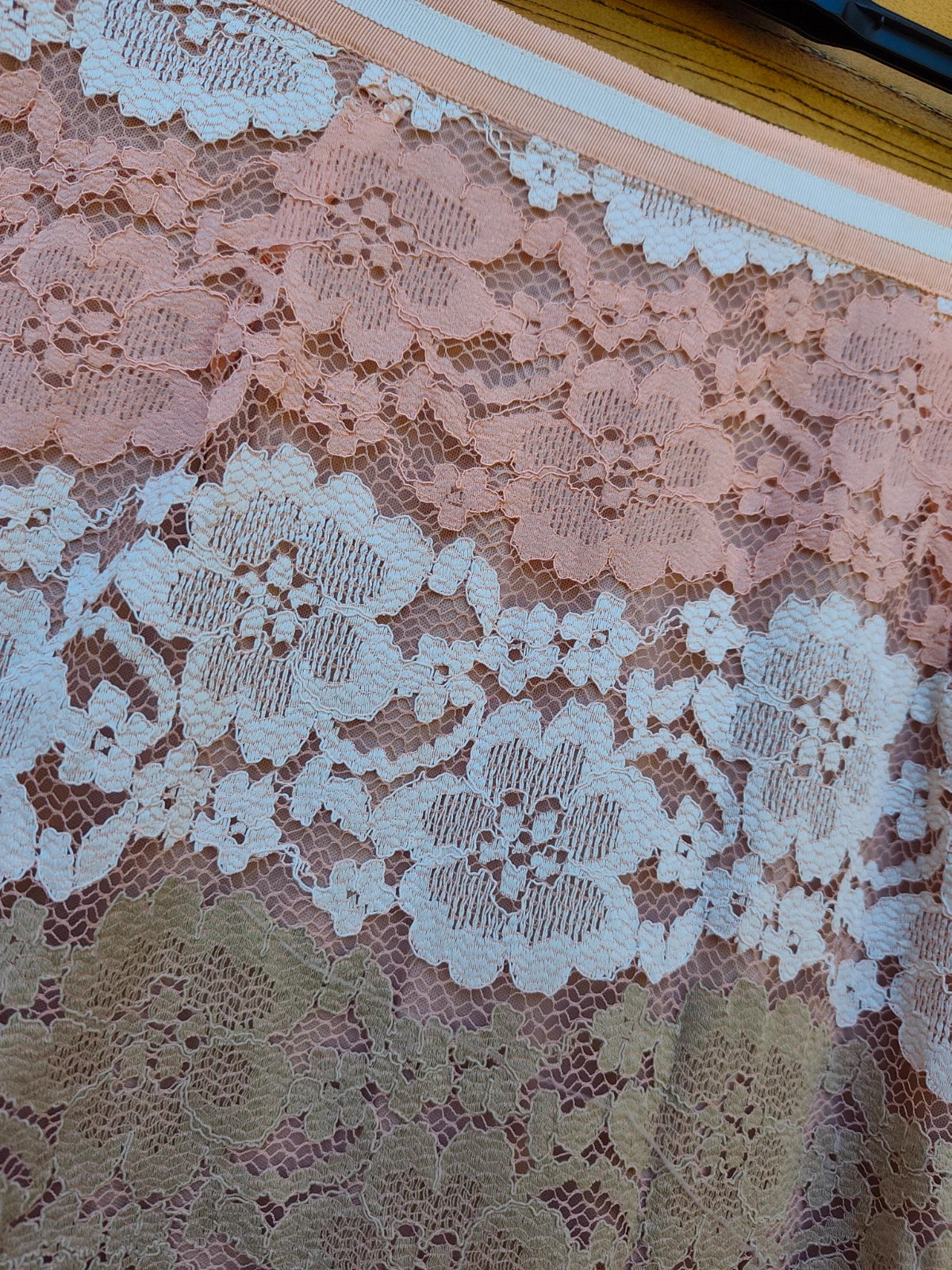 Jupe crayon Grace & Mila dentelle multicolore – Grace & Mila – taille S / 36 / 8 2