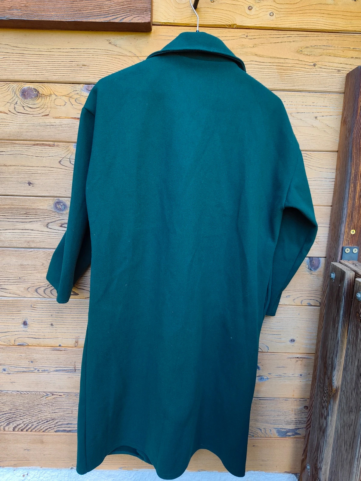 Manteau long New Collection vert sapin – New Collection – taille M / 38 / 10 5