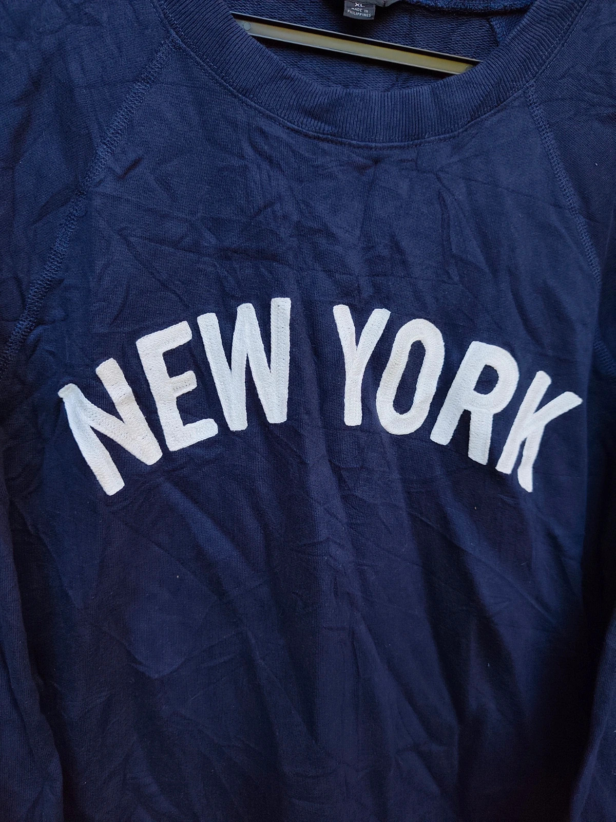 Sweat J.Crew New York bleu marine XL – Gildan – taille XL / 42 / 14 2