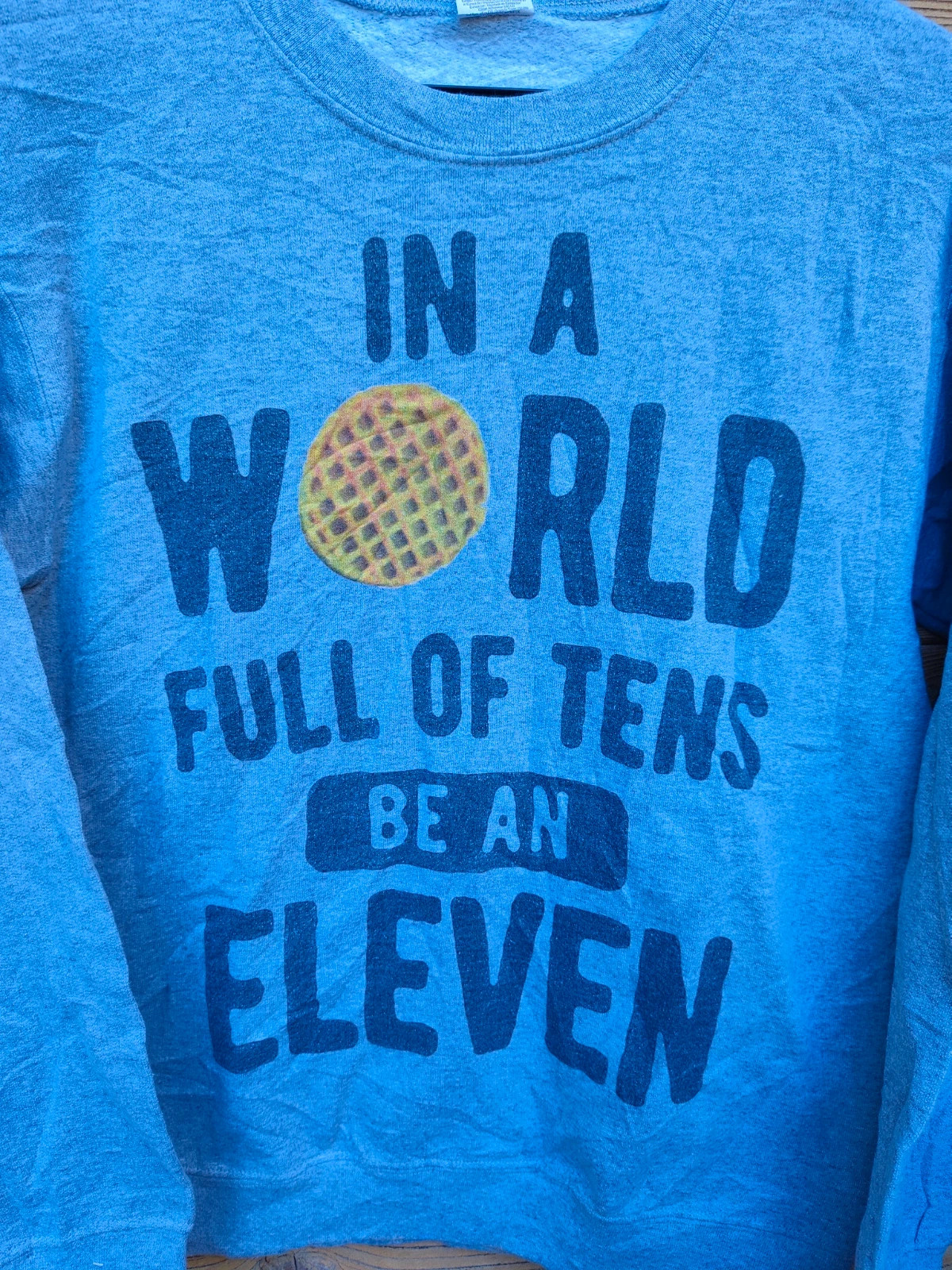 Sweatshirt Stranger Things Eleven Gildan gris chiné – Gildan – taille M / 38 / 10 2