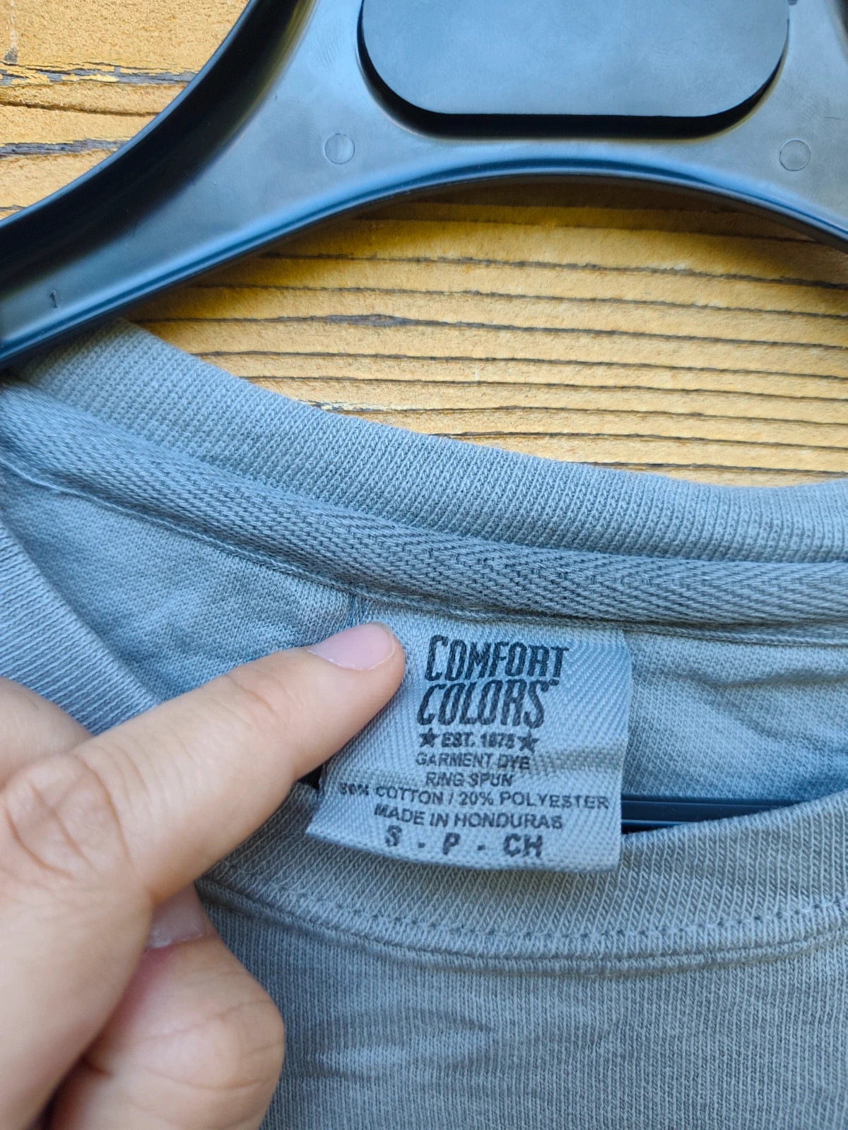 Sweat Comfort Colors gris NL Baseball – Comfort Colors – taille S 4