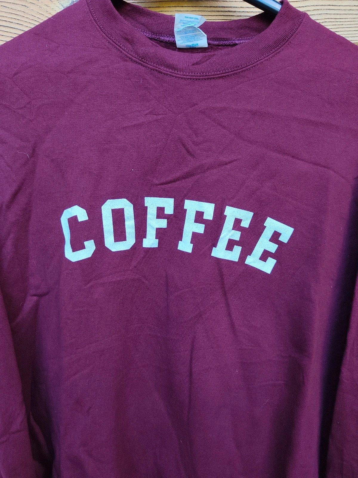 Sweat bordeaux Port & Company Coffee – Port & Company – taille L / 40 / 12 2