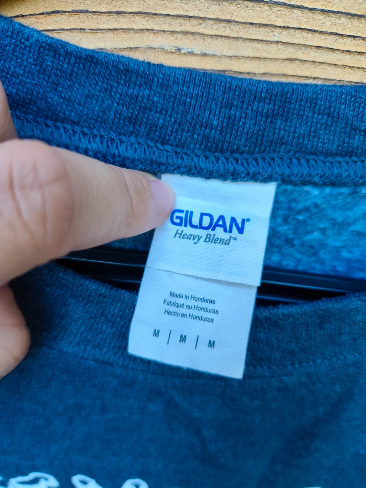 Sweat Gildan Eskimo Joe's bleu marine M – Gildan – taille M / 38 / 10 3