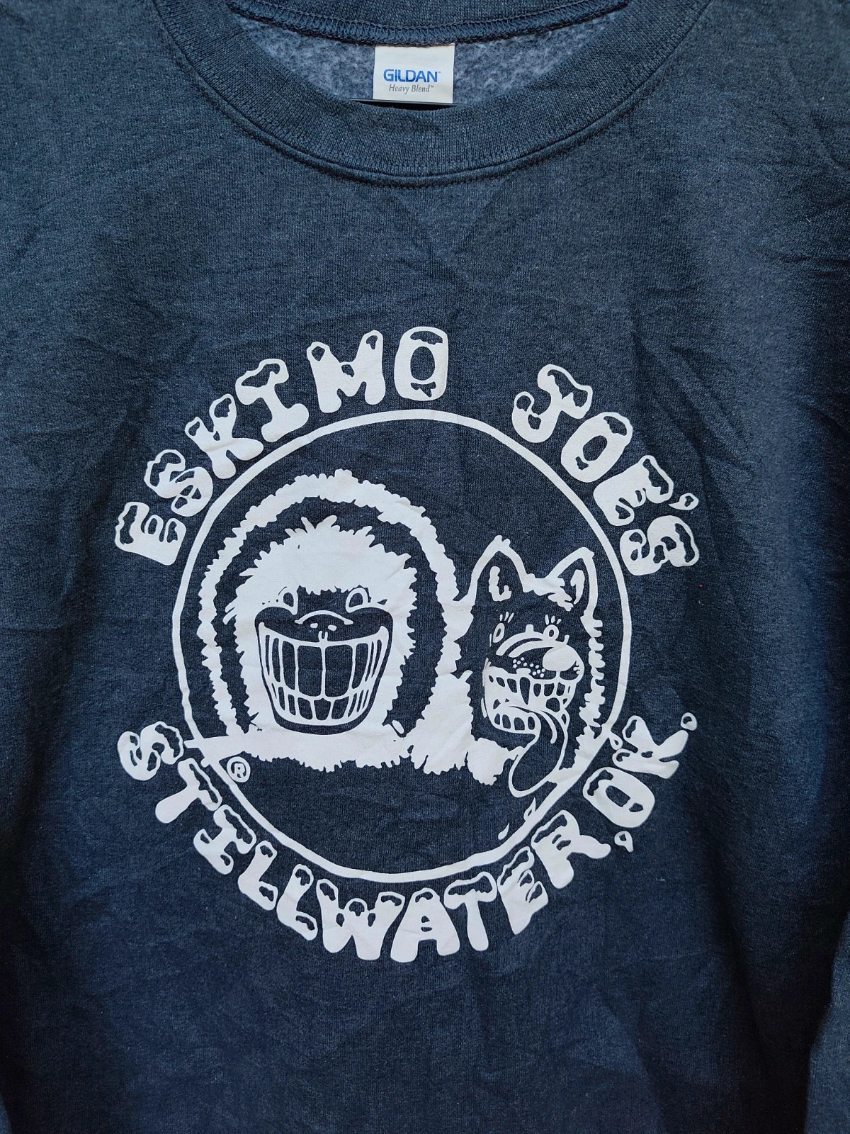 Sweat Gildan Eskimo Joe's bleu marine M – Gildan – taille M / 38 / 10 4