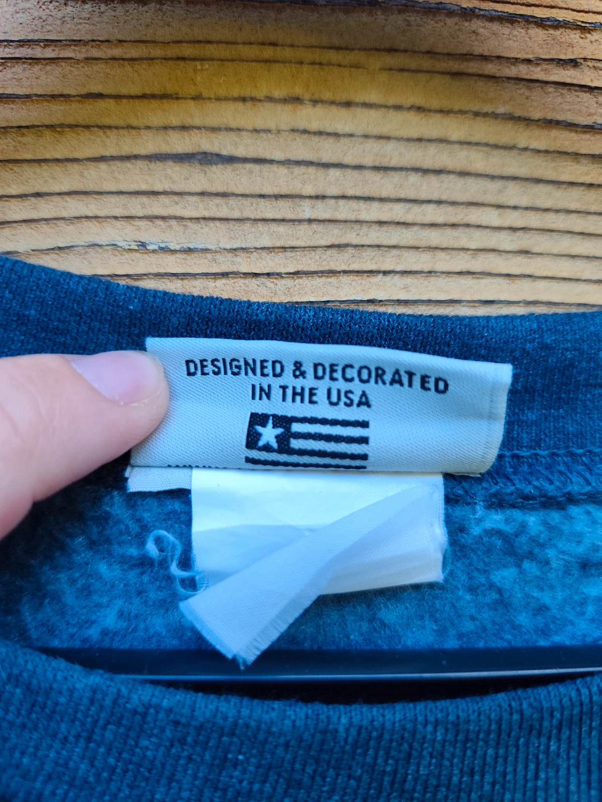 Sweat-shirt Artisans bleu marine Dogwood Canyon made in USA – Vintage Dressing – taille L / 40 / 12 3