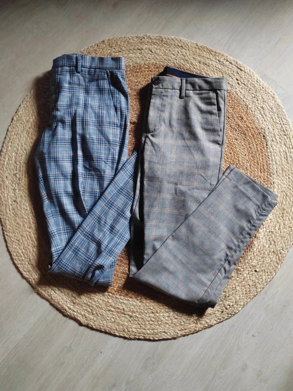Lot pantalons homme Devred & Jules – carreaux tendance