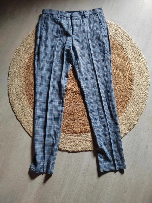 Lot pantalons homme Devred & Jules – carreaux tendance – Devred – taille W30 | FR 40 2