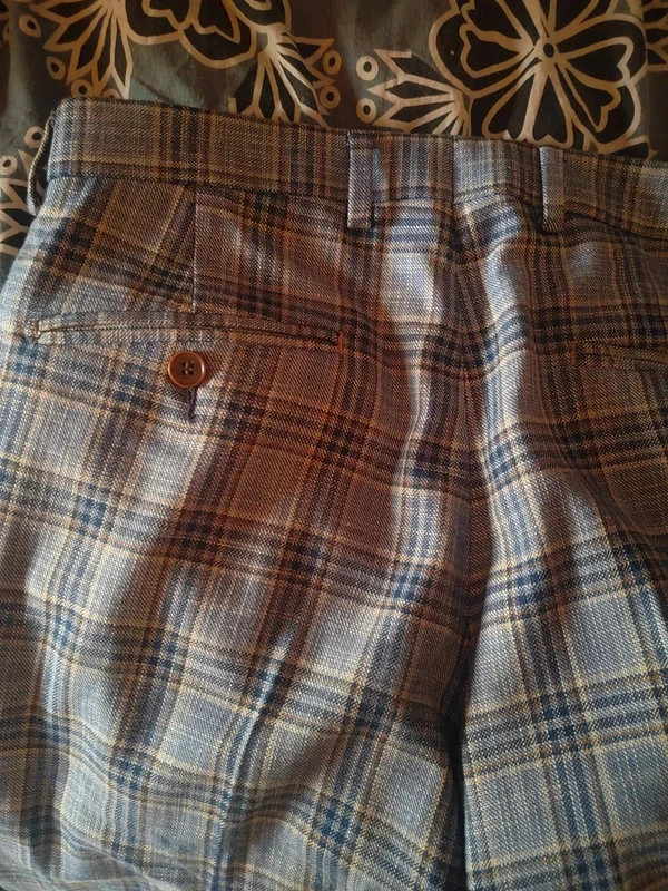 Lot pantalons homme Devred & Jules – carreaux tendance – Devred – taille W30 | FR 40 5