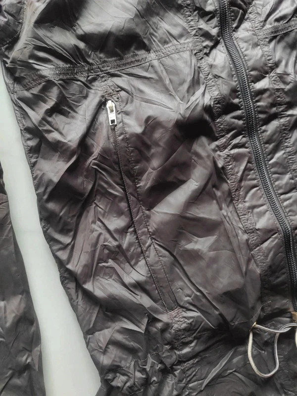 Veste Reebok marron humour– coupe légère – style vintage – Reebok – taille S / 36 / 8 5