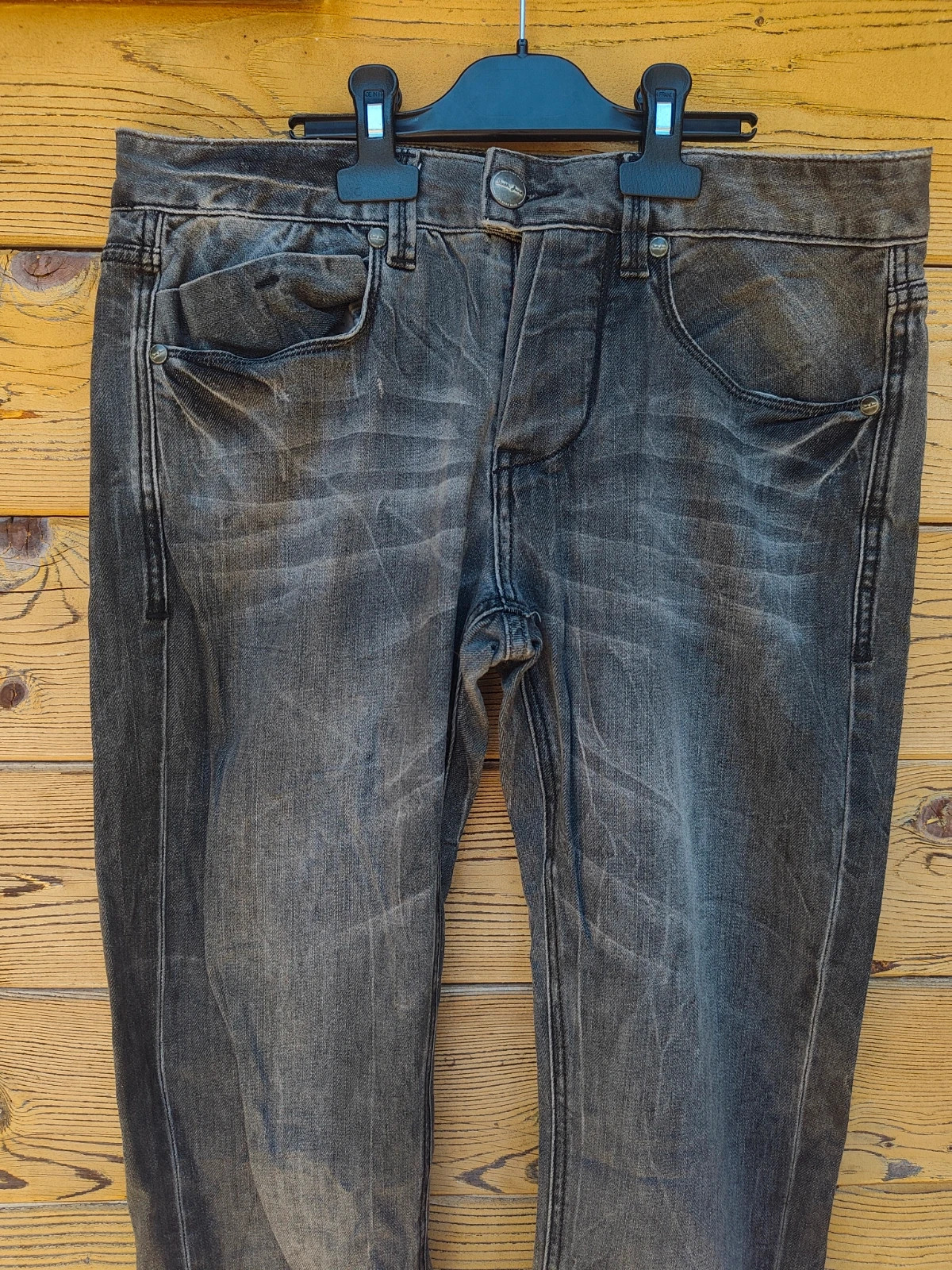 Jean Sixth June gris délavé taille 40 homme coupe droite – Sixth June – taille W30 | FR 40 2