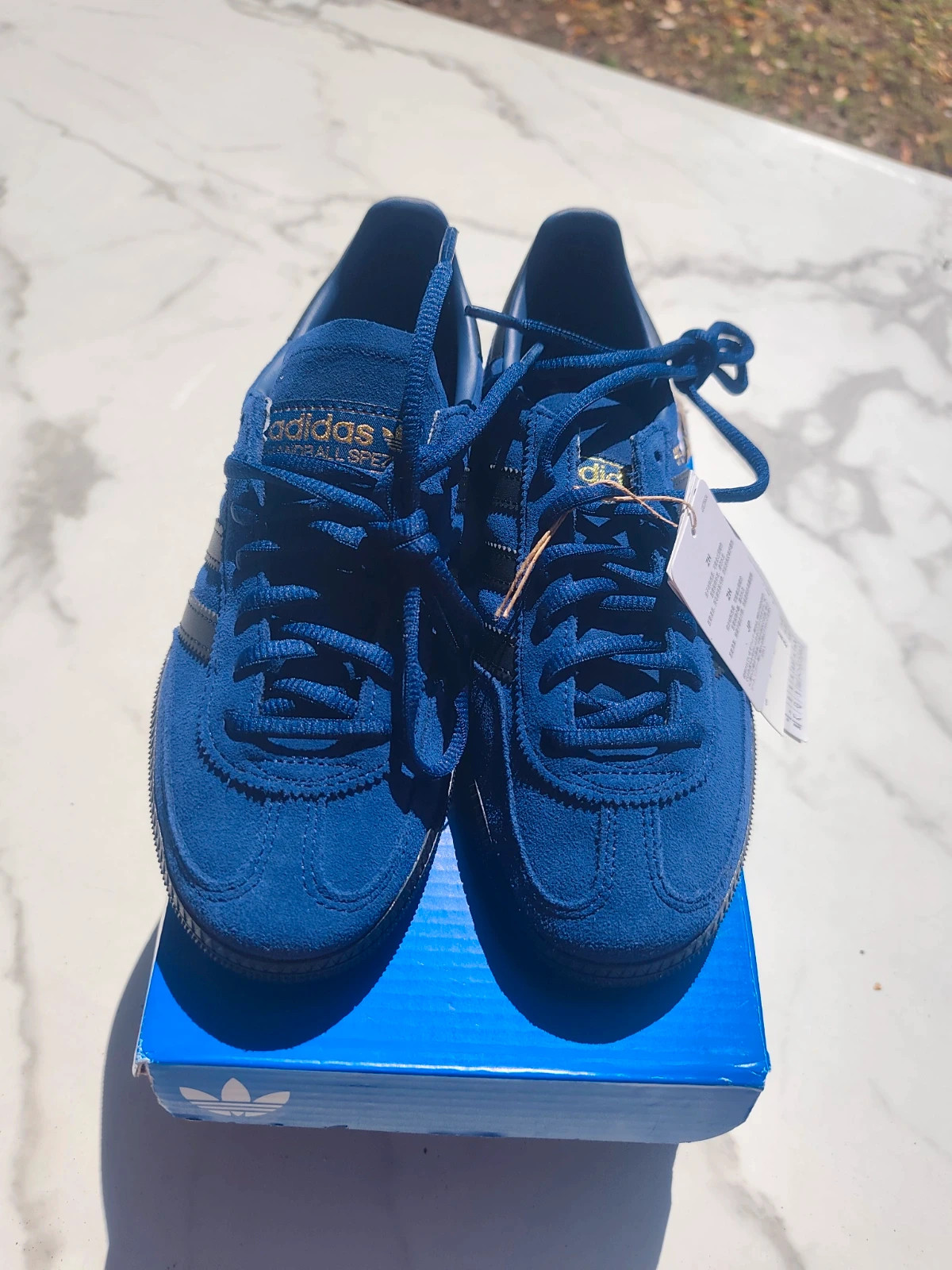 Baskets Adidas Handball Spezial bleues neuves – adidas – taille 36 4